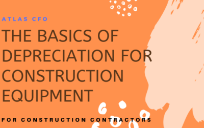 The Basics of Depreciation for Construction Equipment